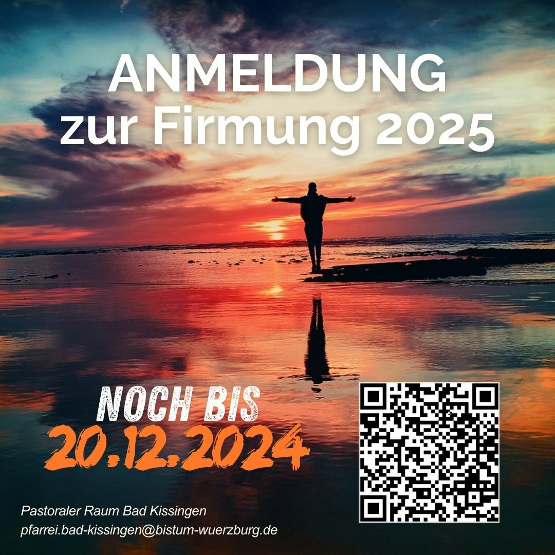 Firmung 2025 12 20 Anmeleschluss zur Firmung 2025