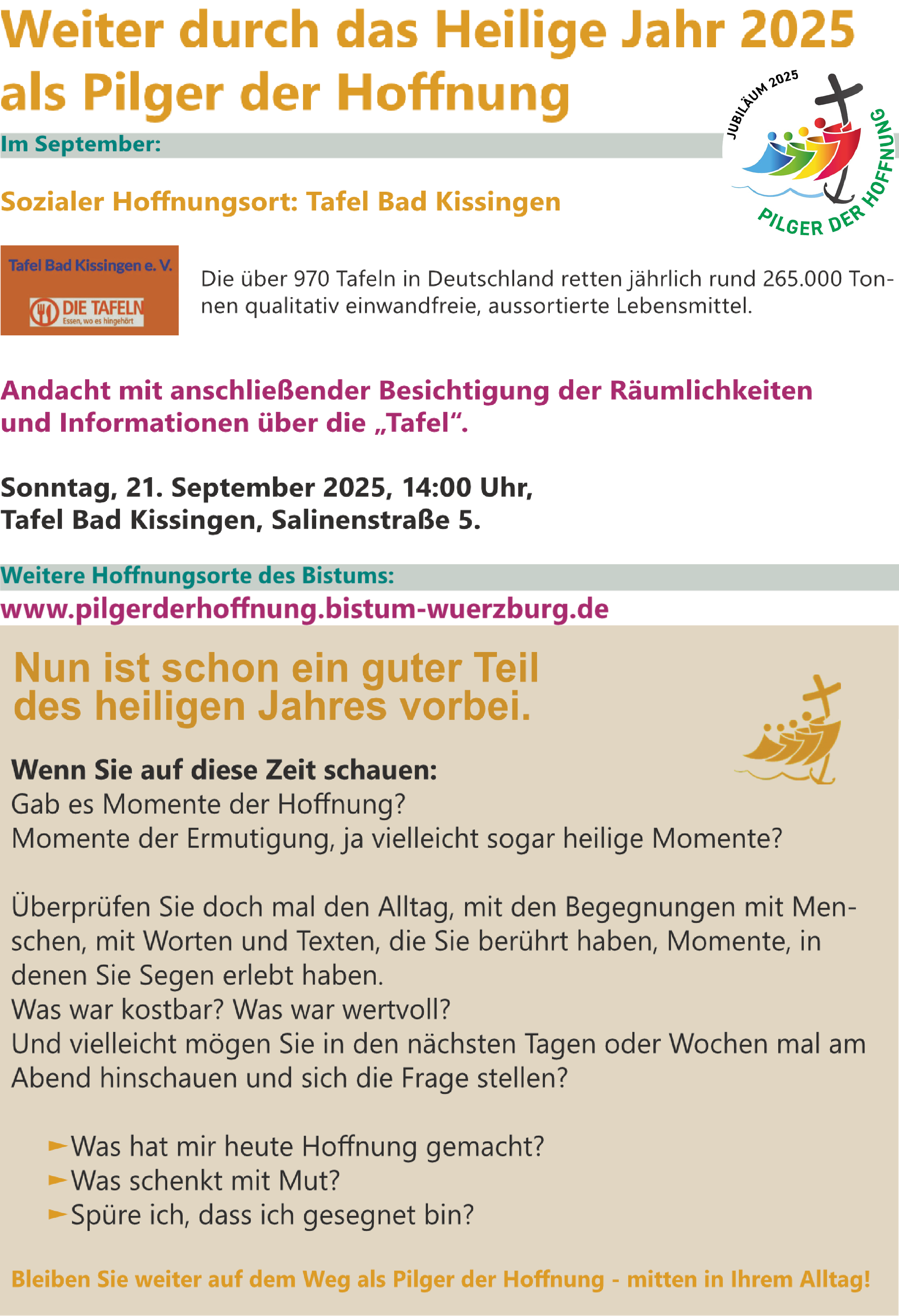 Pilger der Hoffnung 05 04 Nüdlingen